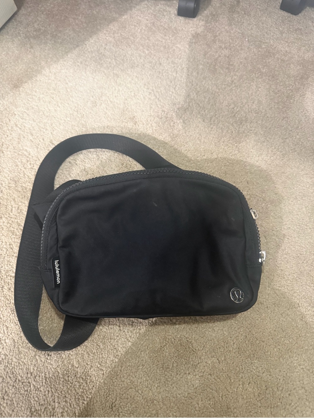 Lululemon Black Sling Belt Bag